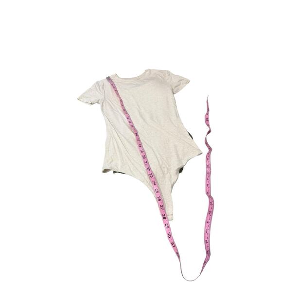 Nuuds Multicolor Short Sleeve Bodysuit Lot Of 5 Soft Basic Minimalist Womens M/L - Picture 5 of 8